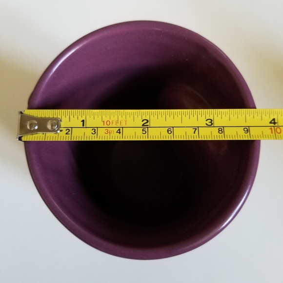 Neher Right Handed Hand Warmer Drip Glaze Hand Thrown Pottery Mug - Picture 4 of 5